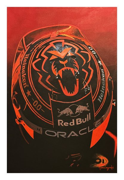 Verstappen Austria 2025 Helmet - Image 2