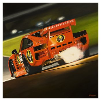 Porsche 935 Jagermeister Giclee Print